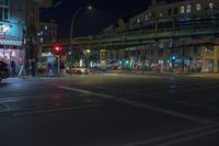 Berlin, Germany: Nighttime Light Streaks