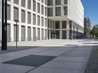 Berlin, Germany: Office Building and Urban Landscape