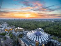 Berlin, Germany Panorama at Dawn