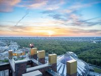 Berlin, Germany Panorama at Dawn