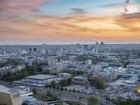 Berlin, Germany Panorama at Dawn