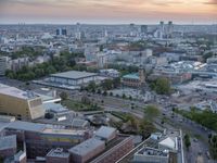 Berlin, Germany Panorama at Dawn