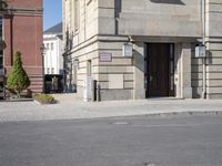 Berlin, Germany: Residential Area with Cobblestone Road 001