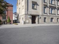 Berlin, Germany: Residential Area Cobblestone Road 002