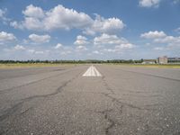 Berlin, Germany: Road and Landscape in Open Space