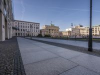 Berlin, Germany: Town Square with Classic Architecture