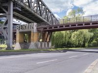 Berlin, Germany: Tree-Lined Roads and Underpasses