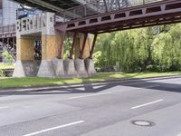 Berlin, Germany: Tree-Lined Roads and Underpasses