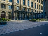 Urban Architecture in Berlin, Germany under Sunshine