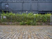 Urban Road in Berlin, Germany: Industrial Landscape