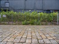 Urban Road in Berlin, Germany: Industrial Landscape