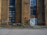 Concrete Surface of Berlin's Graffiti-Laden Roads