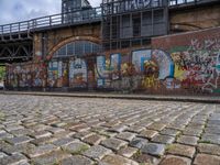 Graffiti Warehouse in Berlin, Europe