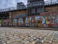 Graffiti Warehouse in Berlin, Europe