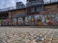 Graffiti Warehouse in Berlin, Europe