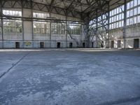 Industrial Airplane Hangar in Berlin