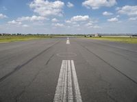 Berlin Landscape: Aerial View of Tempelhof Runway