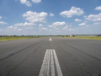 Berlin Landscape: Aerial View of Tempelhof Runway