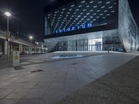 Night Cityscape of Berlin Metropolitan Area