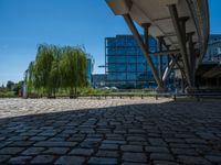 Berlin's Modern Architecture Under Clear Skies