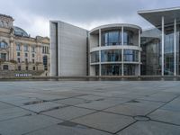 Berlin: Modern Architecture on a Gloomy Day