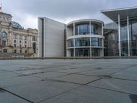 Berlin: Modern Architecture on a Gloomy Day