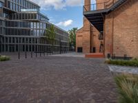 Berlin's Modern Business District: A Blend of Historic Courtyards