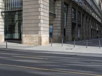 Berlin Neighborhood: Facade of Office Buildings