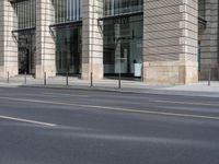 Berlin Neighborhood: Facade of Office Buildings