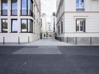 Berlin Neighborhood with Modern and Classic Architecture