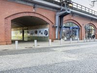 Berlin Neighborhood: A Town Day under a Clear Sky