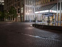 Berlin Night City: Light Reflections and Urban Scenes