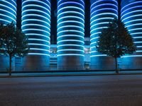 Berlin Night: City Lights by the River in Germany