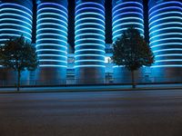 Berlin Night: City Lights by the River in Germany