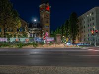 Berlin at Night: City Urban Architecture