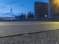 Berlin: Night Cityscape with Low Light