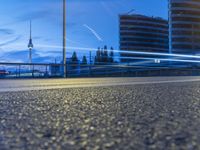 Berlin: Night Cityscape with Low Light