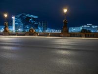 Berlin Night: Modern Architecture Illuminated