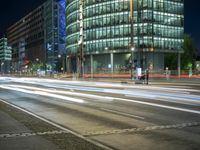 Berlin Night Skyline: The Heart of the Business District