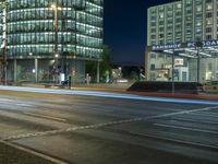 Berlin Night Skyline: The Heart of the Business District