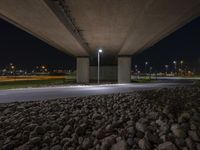 Night in Berlin: Urban Architecture and Bridges