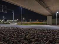 Night in Berlin: Urban Architecture and Bridges