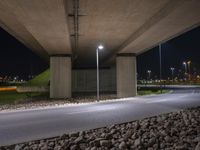 Night in Berlin: Urban Architecture and Bridges