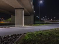 Night in Berlin: Urban Architecture and Bridges