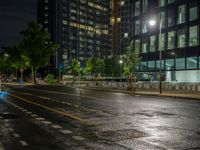 Berlin Night View: The Modern Business District