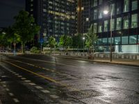 Berlin Night View: The Modern Business District