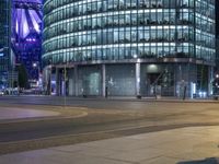 Berlin Night View at Potsdamer Platz 001
