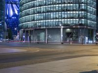 Berlin Night View of Potsdamer Platz 002