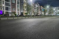 Nighttime Cityscape in Berlin, Germany