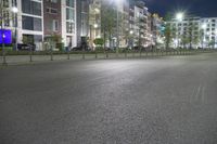 Nighttime Cityscape in Berlin, Germany